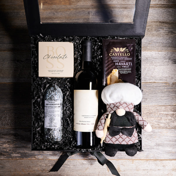 The Wine & Chocolate BroCrate Duo – Wine gift baskets – USA