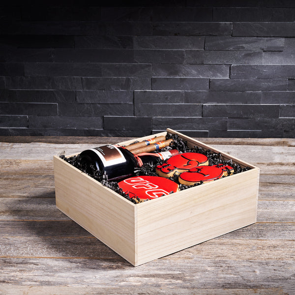 Boxing Match Gift Box Liquor gift baskets USA delivery BroCrates USA