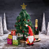 Champagne & Christmas Tree Gift Set, christmas gift, christmas, holiday gift, holiday, champagne gift, champagne