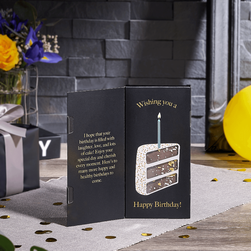 Chocolate Birthday Box, chocolate gift, chocolate, birthday gift, birthday, cookie gift, cookie, USA delivery