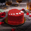 Dreamy Heart Cake, cake gift, cake, gourmet gift, gourmet, baked goods gift, baked goods, valentines gift, valentines
