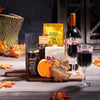 Giving Thanks Wine Snack Board, wine gift, wine, gourmet gift, gourmet, thanksgiving gift, thanksgiving, fall gift, fall