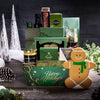 Happy Holidays Sweet & Salty Gift Set, christmas gift, christmas, holiday gift, holiday, gourmet gift, gourmet, chocolate gift, chocolate