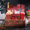 Luxury Holiday Sparkling Wine Basket, christmas gift, christmas, holiday gift, holiday, champagne gift, champagne, gourmet gift, gourmet