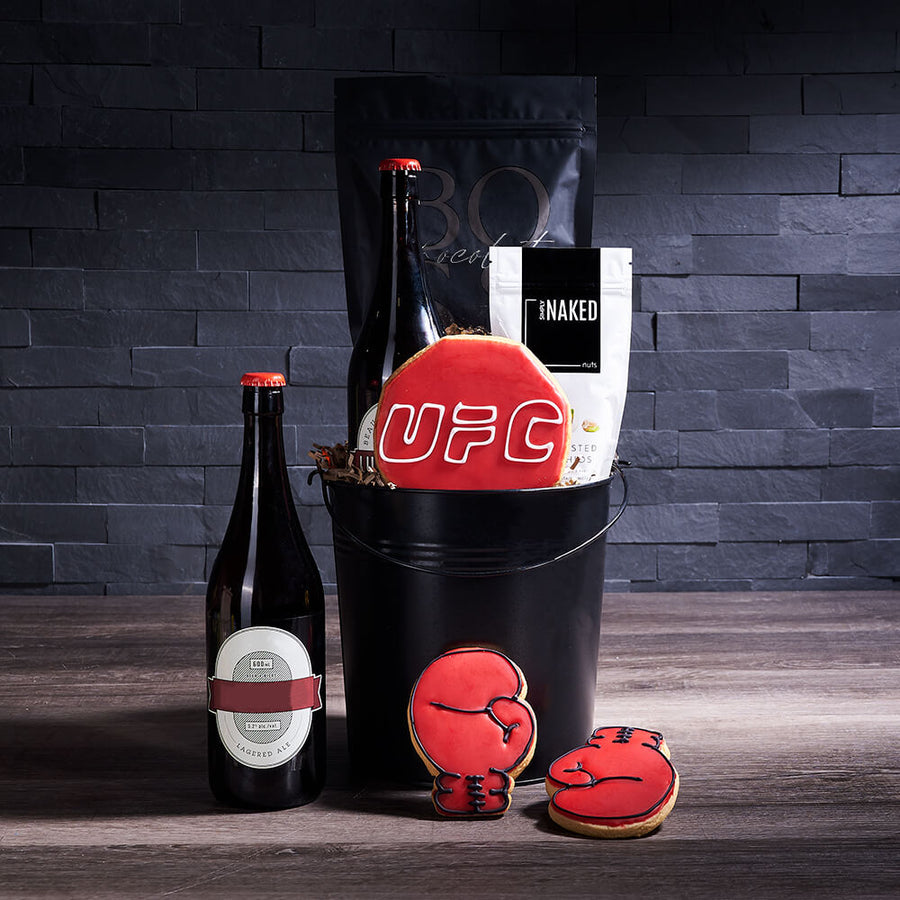 Specialty Beer Duo Gift Bucket, beer gift, beer, gourmet gift, gourmet, cookie gift, cookie