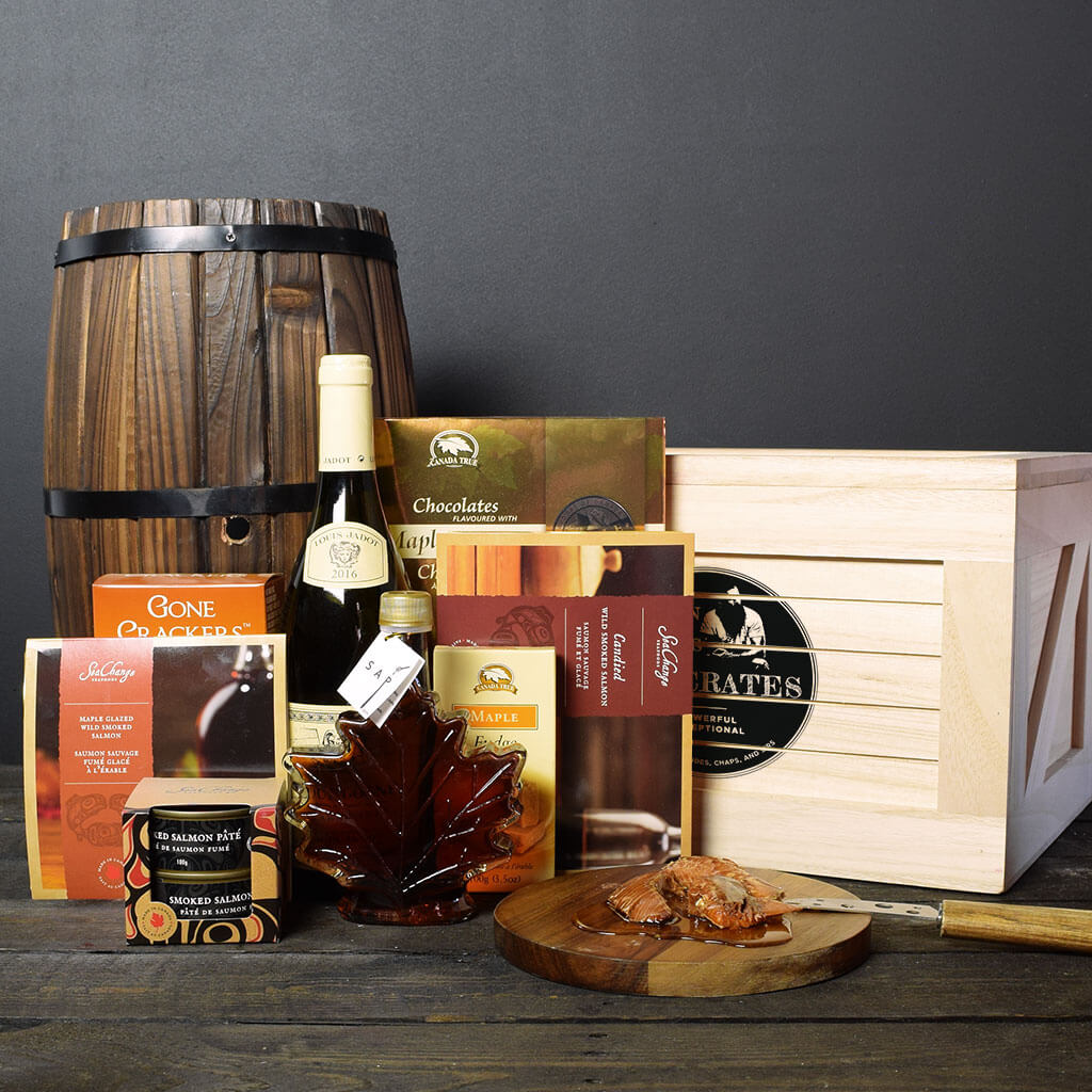 Canadian Salmon &amp; Maple Gift Crate