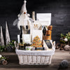 Christmas Champagne & Pasta Gift Basket, christmas gift, christmas, holiday gift, holiday, champagne gift, champagne, sparkling wine gift, sparkling wine, gourmet gift, gourmet