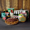 Big Game Holiday Cheese Ball & Beers BroCrate, beer gift baskets, beer gift crates, Christmas gift baskets
