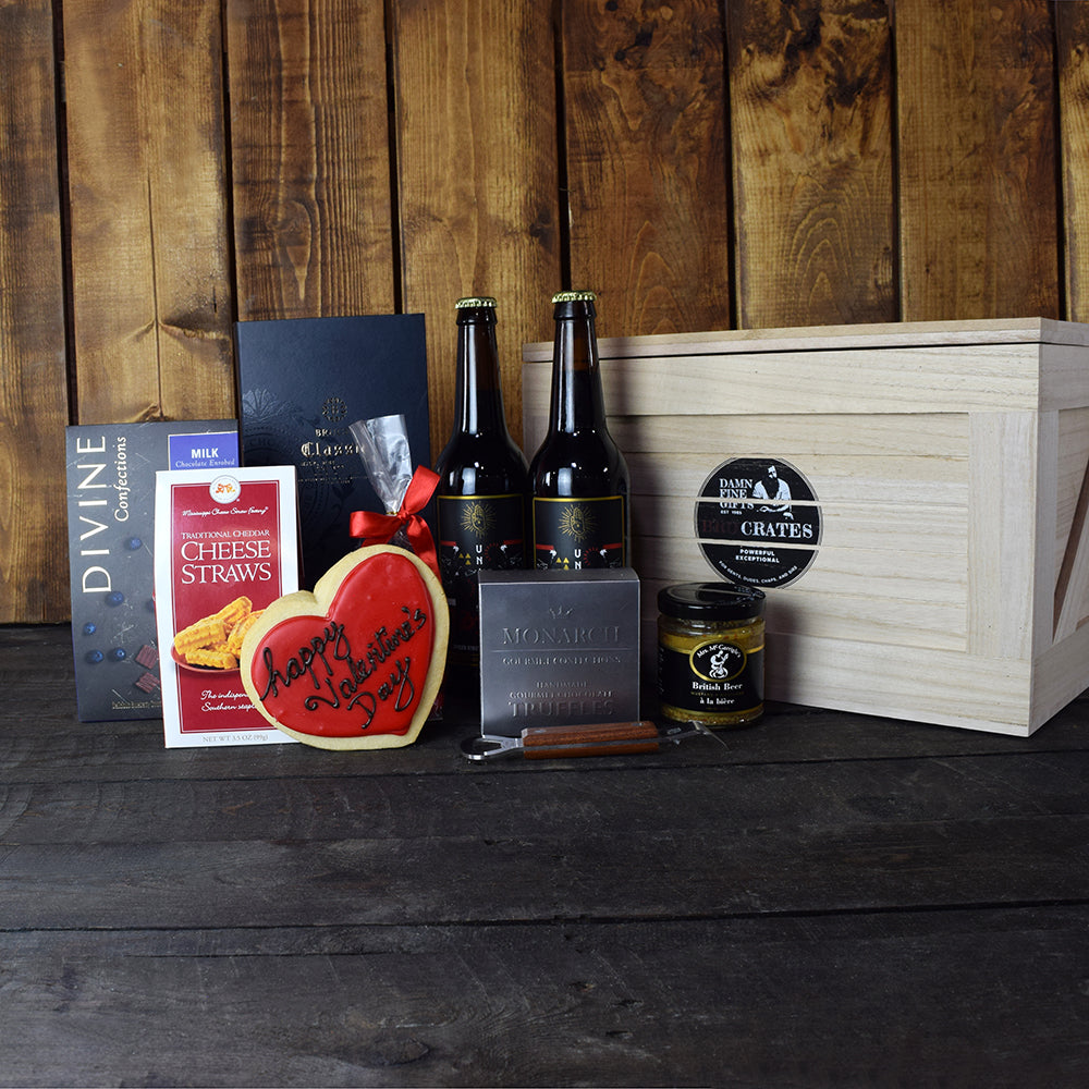 Love &amp; Beer Valentine’s Day BroCrate