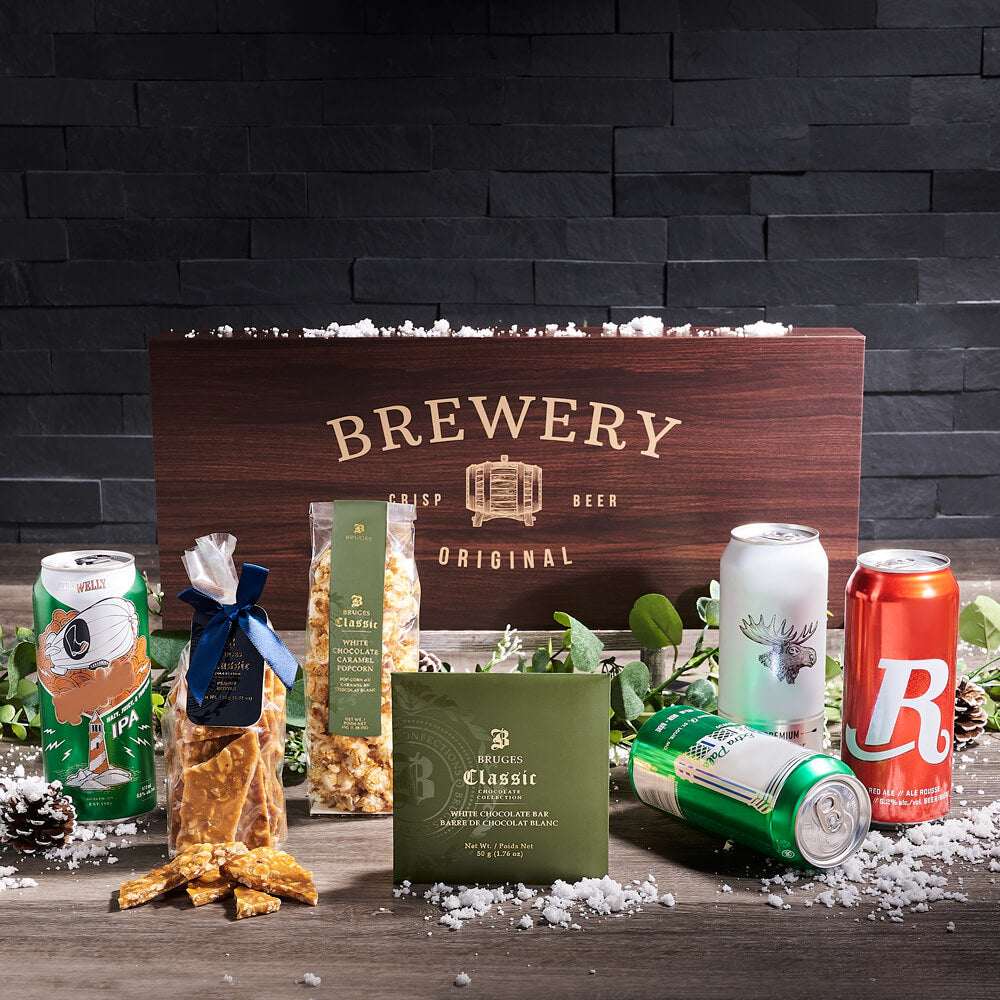Holiday Craft Beer &amp; Sweet Treat Box, beer gift, beer, christmas gift, christmas, holiday gift, holiday