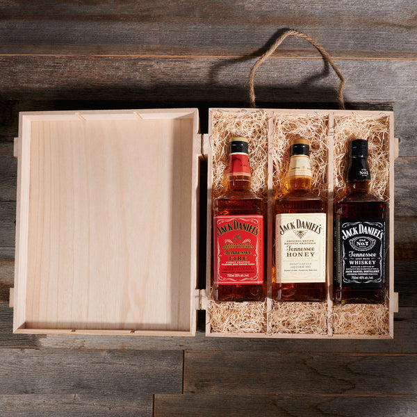 Whiskey Tasting Gift Crate - Liquor Gift Baskets - Canada delivery