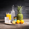 Refreshing Cocktail & Fruit Gift, liquor gift, liquor, tropical fruit gift, tropical fruit, mixed drink, mixed drink gift