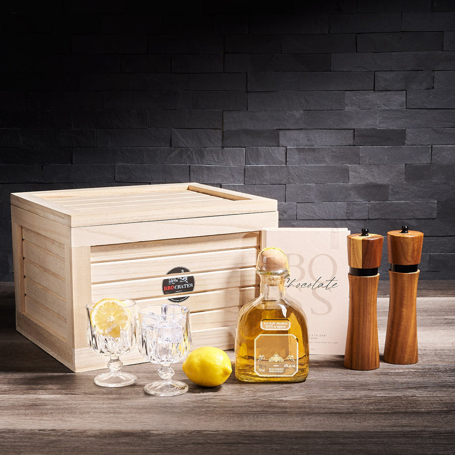 The Ultimate Summer Flavor Gift, liquor gift, liquor, glassware gift, mixed drink gift, mixed drinks