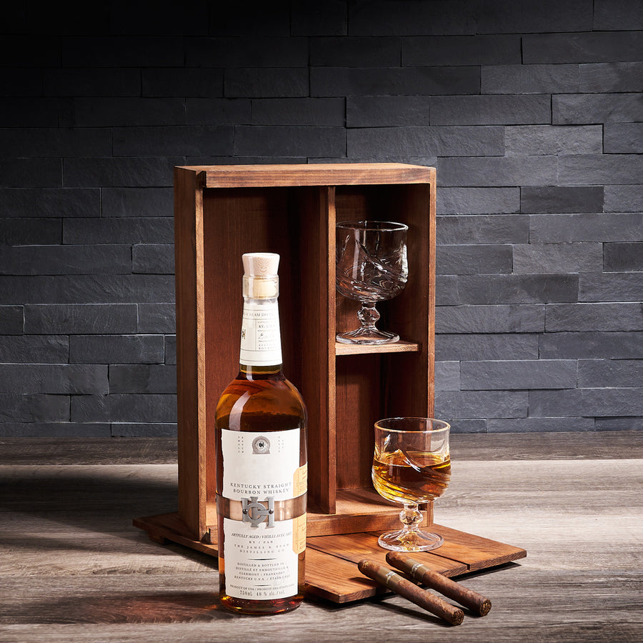 High-Class Gentleman’s Liquor Gift, liquor gift, liquor, cigar gift, cigars, fathers day gift, fathers day