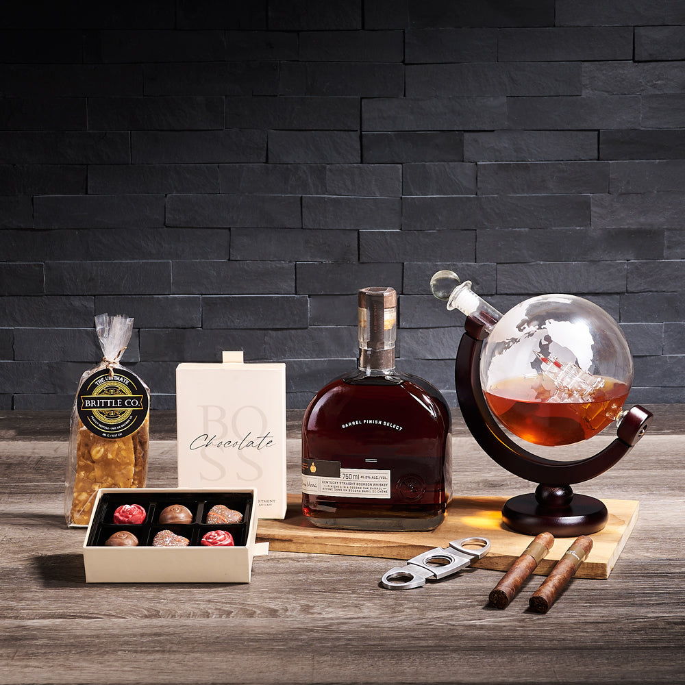 Decanter & Cigar Luxury Gift