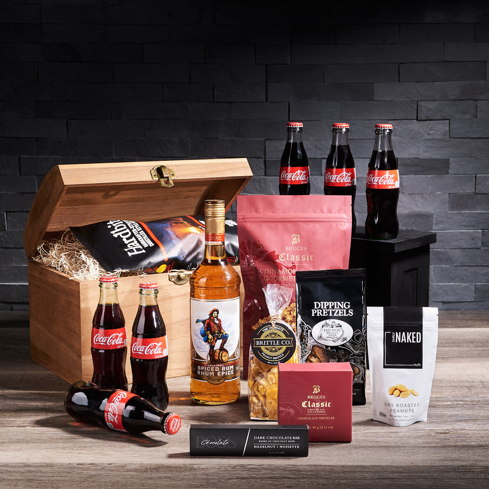 Same-day gift crate ready for delivery