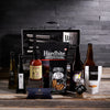The Cool Dude Barbecue Beer Set, beer gift baskets, gourmet gifts, beer, BBQ, cashews, grill set