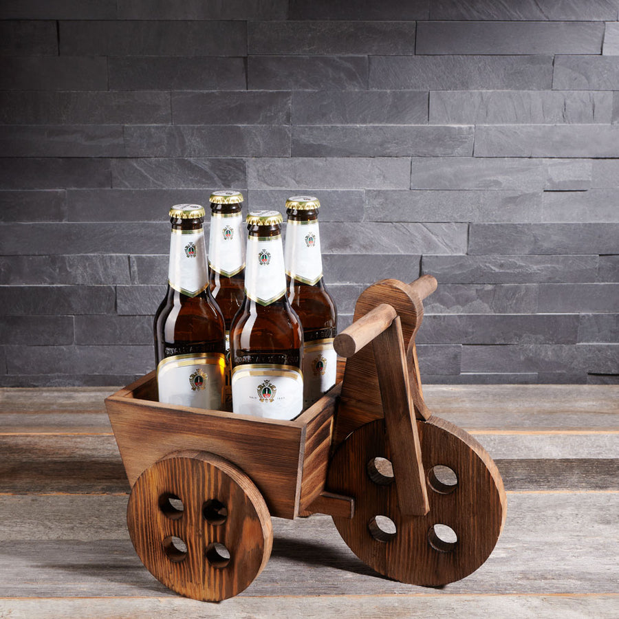 Dad’s Beer & Cart Gift, beer gift baskets, gourmet gifts, gifts, father’s day, father’s day gifts