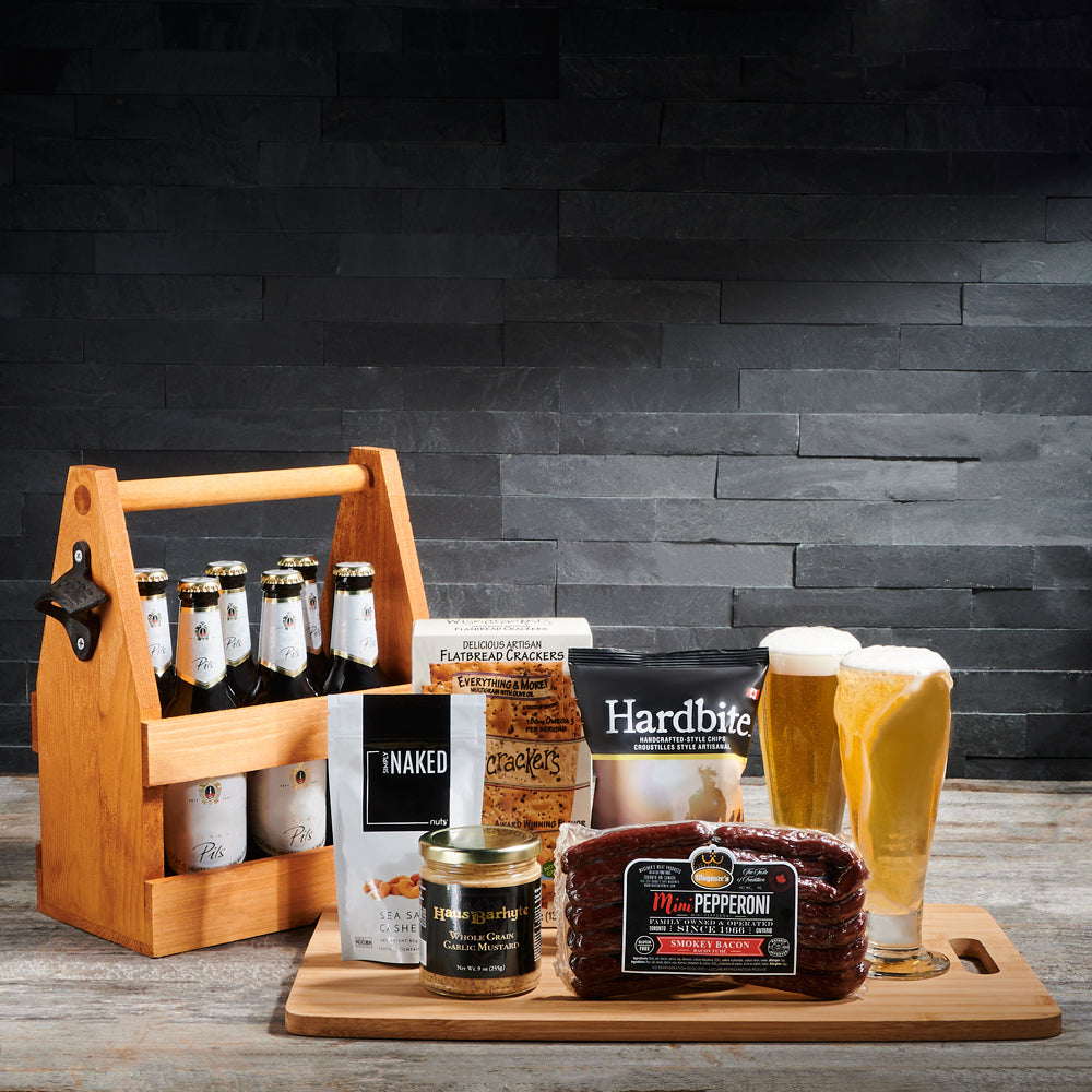 Crack Open a Cold One Beer Gift Set, beer gift, gourmet gift, beer