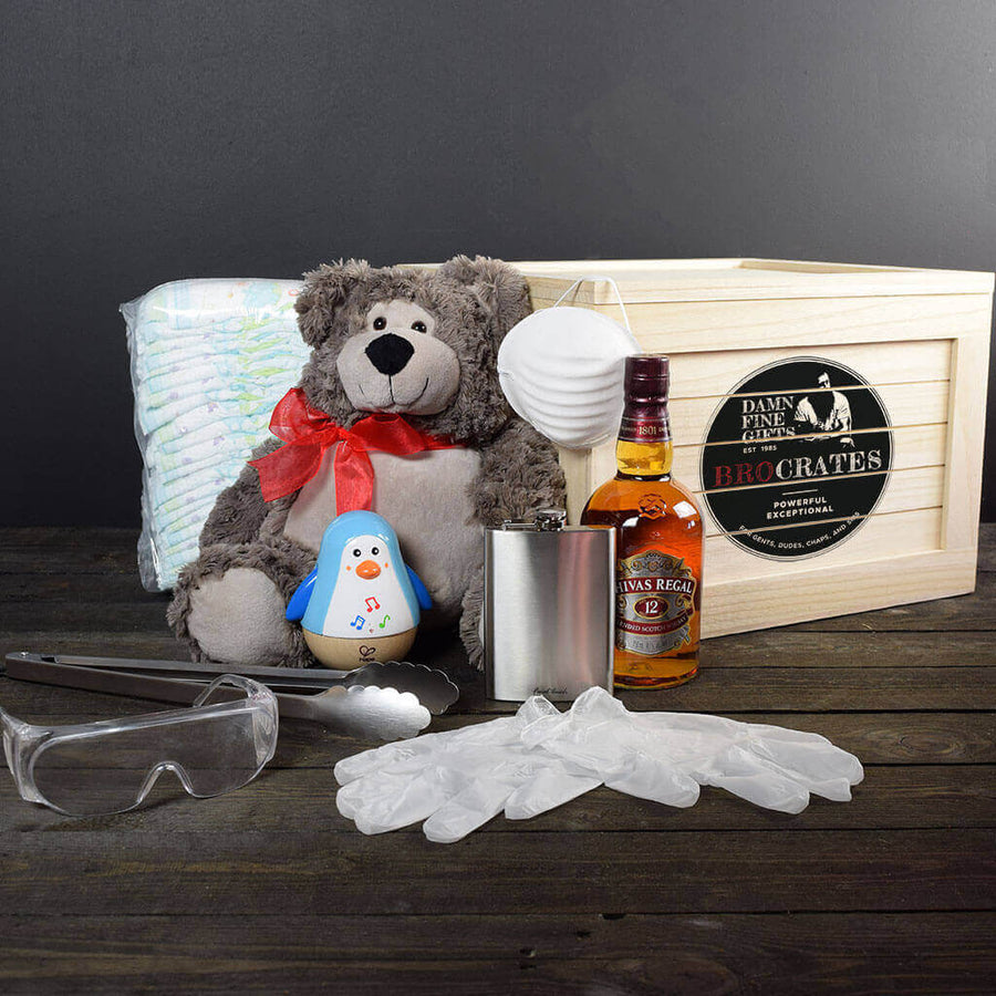 The Skull Gift Set For Him – liquor gift baskets – US delivery - BroCrates  USA