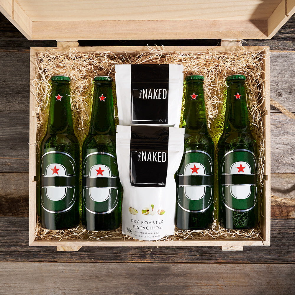 Nuts n' Heineken Bro Box