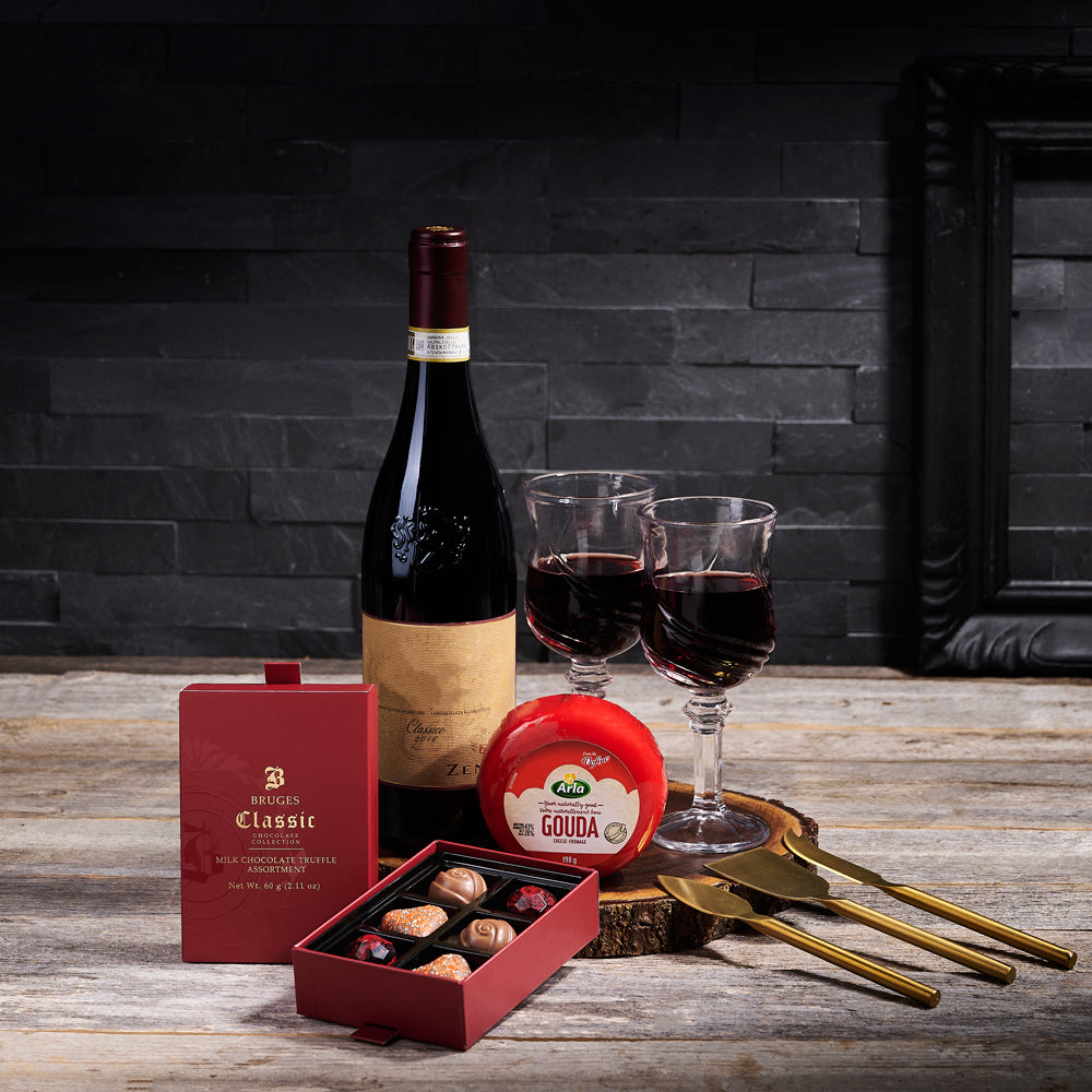 Wine Pairing Gift Set – Wine gift baskets – USA delivery